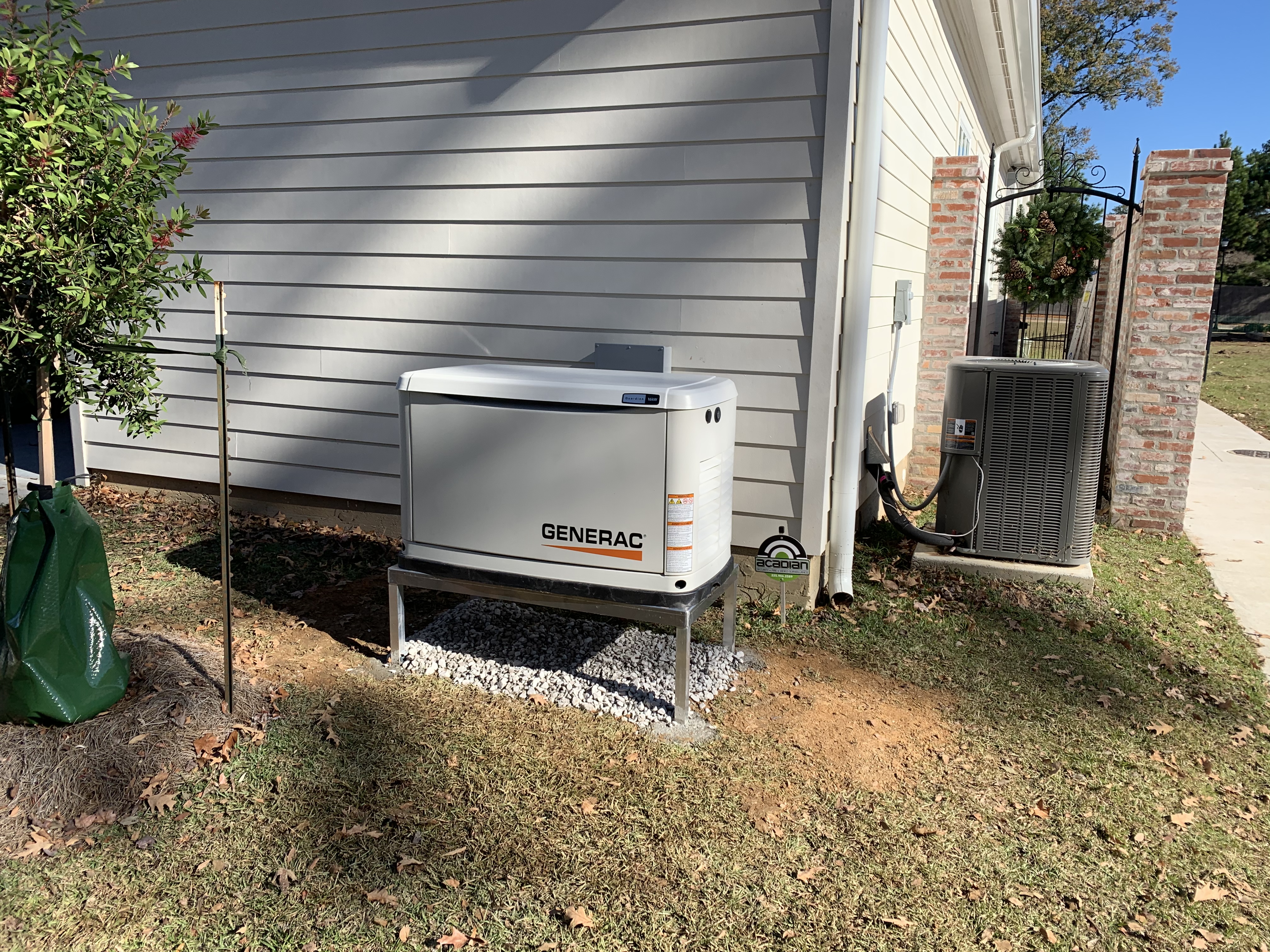 Nice clean 22kW our team installed on our all aluminum stand.